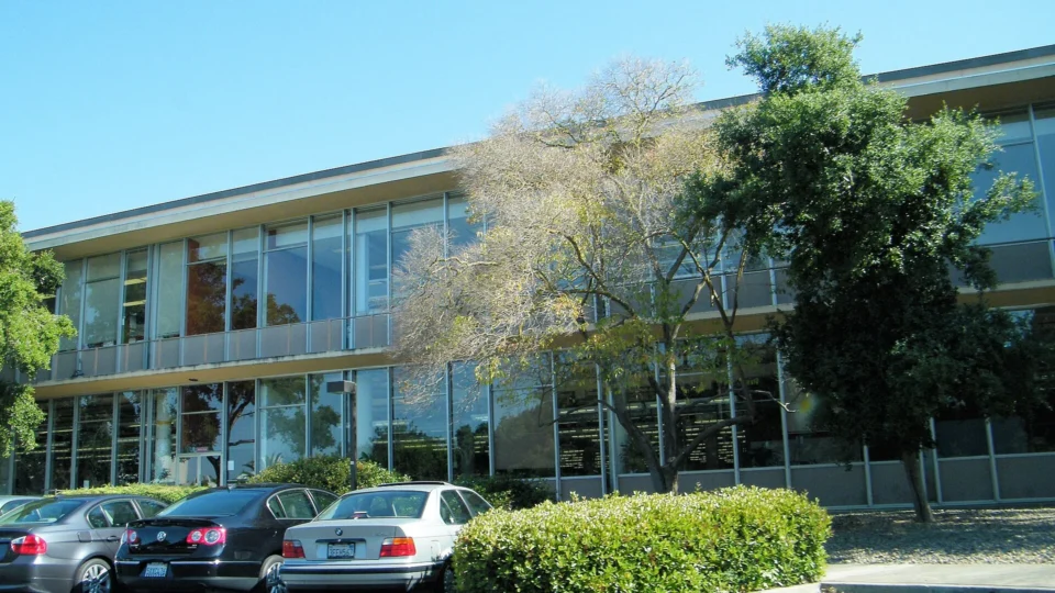Exterior of a Facebook office building