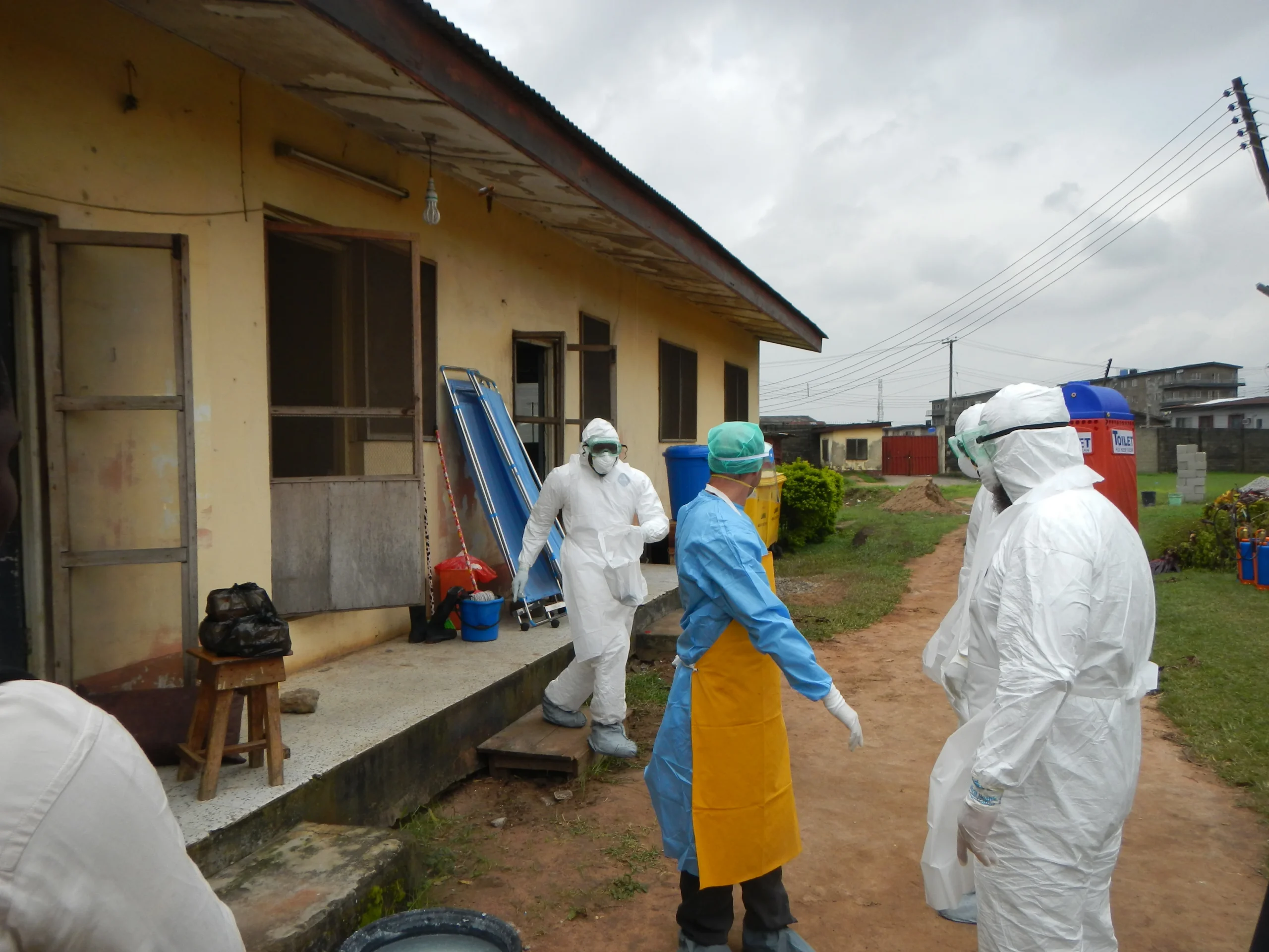Archival context image from Lagos, Nigeria (2014); it is not from the current DRC outbreak.